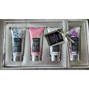Lacura Scented Body Lotion 4 Pc Gift Set Infused Botanical Oils Paraben Free